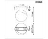 Трековый светильник для низковольтного шинопровода Novotech Smal 359096