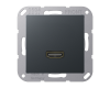 Розетка HDMI Jung MAA1112ANM