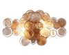 Настенный светильник Crystal Lux Deseo AP2 Gold