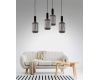 Подвесной светильник Lumina Deco Rico LDP 1218-1 GY+BK