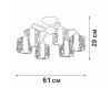 Потолочная люстра Vitaluce V4382-1/6PL