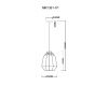 Подвесной светильник MyFar Hill MR1361-1P
