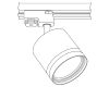 Трековый светильник Citilux Hardy CL002T10