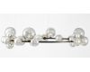 Подвесная люстра Lumina Deco LDP 7033-24 BK+GY