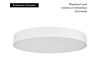 Потолочный светильник Arlight SP-TOR-PILL-PRISM-R800-94W Warm3000 (WH, 100 deg, 230V) 022132(4)