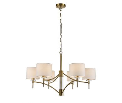 Купить Подвесная люстра Indigo Boheme 13031/6P Brass V000525 Подвесная люстра Indigo Boheme 13031/6P Brass V000525