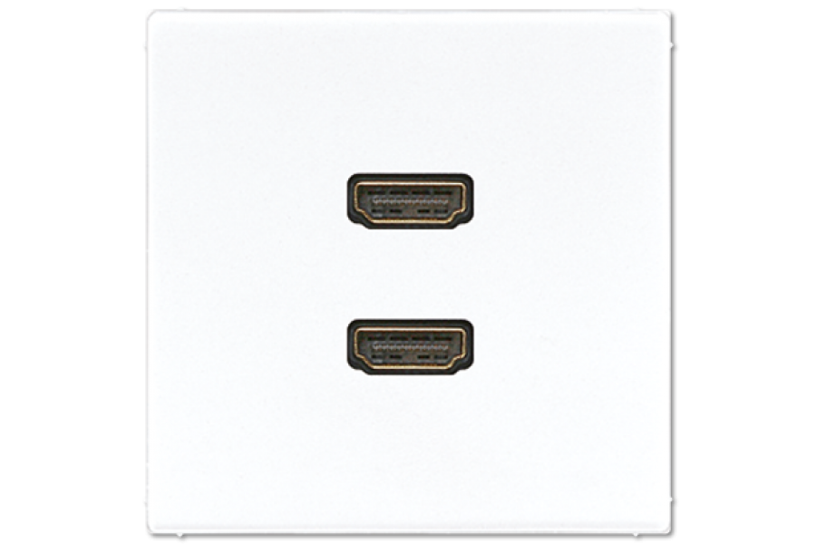 Розетка HDMI Jung MALS1133WW