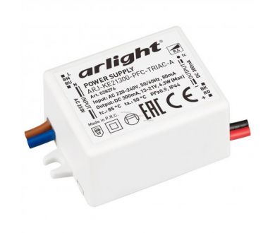Купить Блок питания для светодиодной ленты Arlight ARJ 028276 Блок питания для светодиодной ленты Arlight ARJ 028276