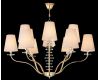 Подвесная люстра Crystal Lux ARMANDO SP6+6 GOLD