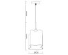 Подвесной светильник Arte Lamp Serenata A3458SP-1AB