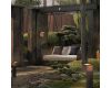 Уличный настенный светильник Loft IT Oak 100001W