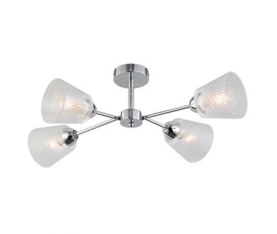 Купить Люстра на штанге Escada Amarant 1104/4P Chrome Люстра на штанге Escada Amarant 1104/4P Chrome