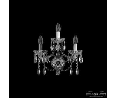 Купить Бра Bohemia Ivele Crystal 1413B/2+1/141 Ni Бра Bohemia Ivele Crystal 1413B/2+1/141 Ni