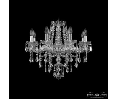 Купить Подвесная люстра Bohemia Ivele Crystal 1415/8/200 Ni Leafs Подвесная люстра Bohemia Ivele Crystal 1415/8/200 Ni Leafs