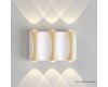 Уличный настенный светильник Crystal Lux CLT 022W3 WH-GO 4000K