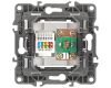 Розетка комбинированная RJ45+TV Эра 12-3110-03 Б0027443