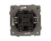 Механизм выключателя двухклавишный проходной Arlight SWT-TENDO-MKP2-SFPL-GD (230V, 10A) 054554