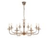 Подвесная люстра iLamp Aura 1030-8GD