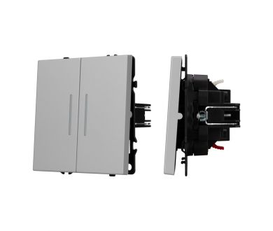 Купить Механизм выключателя двухклавишный проходной Arlight LED SWT-NOBE-MKP2-SFPL-L-IS (230V, 10A) 059415 Механизм выключателя двухклавишный проходной Arlight LED SWT-NOBE-MKP2-SFPL-L-IS (230V, 10A) 059415