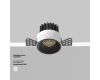 Встраиваемый светильник Maytoni Technical Downlight Round DL058-7W3K-TRS-B