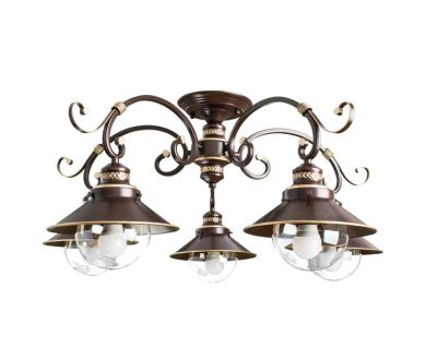 Купить Потолочная люстра Arte Lamp 7 A4577PL-5CK Потолочная люстра Arte Lamp 7 A4577PL-5CK