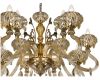 Подвесная люстра iLamp Asia 61082-8+4 BR