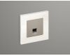 Лицевая панель для компьютерной/телефонной розетки RJ-45/RJ-11 Ambrella Volt Alfa AP3720