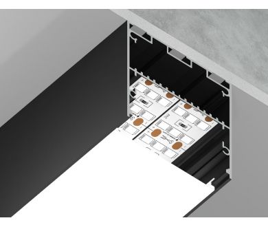 Купить Алюминиевый профиль Ambrella Light Profile System GP3100BK Алюминиевый профиль Ambrella Light Profile System GP3100BK