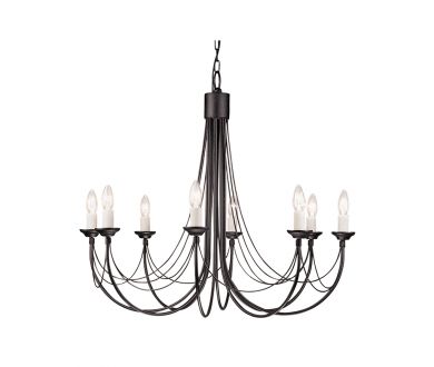 Купить Подвесная люстра Elstead Lighting CB8-BLACK Подвесная люстра Elstead Lighting CB8-BLACK