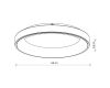 Потолочный cветильник Nowodvorski Nikki Round Led White 11205