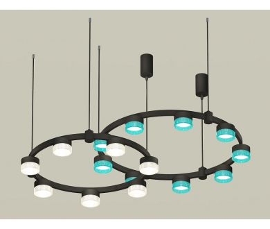 Купить Комплект подвесного светильника Ambrella Light Techno Ring XR92091300 (A9209x2, C9242, C9238, N8488, N8480) Комплект подвесного светильника Ambrella Light Techno Ring XR92091300 (A9209x2, C9242, C9238, N8488, N8480)