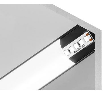 Купить Алюминиевый угловой профиль Ambrella Light Alum Profile GP2100BK Алюминиевый угловой профиль Ambrella Light Alum Profile GP2100BK