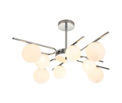 Купить Люстра на штанге Escada Sphere 642/8P Silver Люстра на штанге Escada Sphere 642/8P Silver