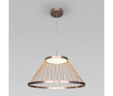 Купить Подвесная люстра Eurosvet Cesta 40017/1 LED коричневый a069288 Подвесная люстра Eurosvet Cesta 40017/1 LED коричневый a069288