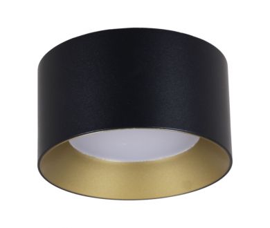 Купить Накладной светильник (GX53, GU10, MR16, LED) Reluce 53060-9.5-001LD GX53 BK+GD Накладной светильник (GX53, GU10, MR16, LED) Reluce 53060-9.5-001LD GX53 BK+GD