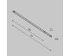 Трековый магнитный светильник Maytoni Technical Basis Exility X TR240-4-12WTW-DD2-B