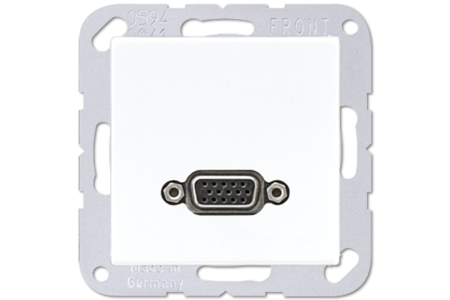 Розетка VGA Jung MAA1102WW