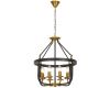 Подвесная люстра Lumina Deco Berling LDP 8024-8 BK+MD