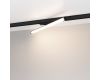 Трековый трехфазный светильник Arlight LGD-TUBE-TURN-4TR-L600-20W Warm3000 (BK, 180 deg, 230V) 036298(1)