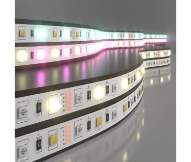 Купить Светодиодная лента Elektrostandard 24V 14,4W 60Led 5050+5050 IP20 MIX RGB/теплый белый, 5м 4690389172250 Светодиодная лента Elektrostandard 24V 14,4W 60Led 5050+5050 IP20 MIX RGB/теплый белый, 5м 4690389172250