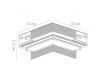 Коннектор для шинопровода Arte Lamp Linea-Accessories A480906