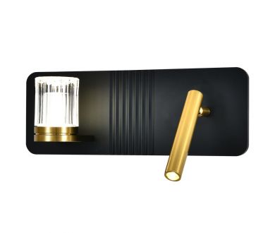 Купить Настенный светильник Indigo Rilievo 14032/2W Black V000202L Настенный светильник Indigo Rilievo 14032/2W Black V000202L