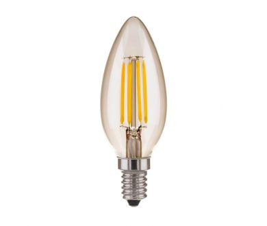 Купить Лампа светодиодная филаментная Elektrostandard E14 7W 4200K прозрачная 4690389062896 Лампа светодиодная филаментная Elektrostandard E14 7W 4200K прозрачная 4690389062896