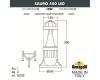 Садовый светильник Fumagalli Sauro D15.553.000.WXD1L.CRB