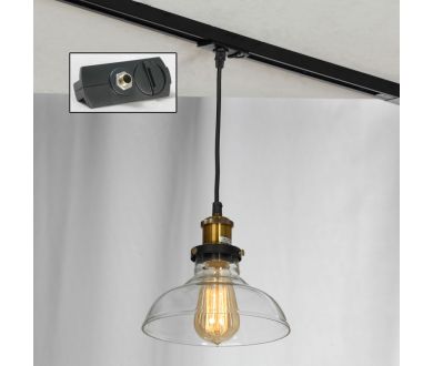 Купить Трековый светильник однофазный Lussole LOFT Track Lights LSP-9606-TAB Трековый светильник однофазный Lussole LOFT Track Lights LSP-9606-TAB