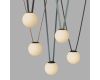Трековый однофазный светильник Denkirs Belty Orb DK5553-BK