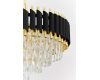 Подвесная люстра Lumina Deco Funneli LDP 6003-550 BK+F.GD