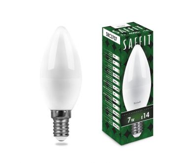 Купить Лампа светодиодная Feron E14 7W 6400K свеча матовая SBC3707 55169 Лампа светодиодная Feron E14 7W 6400K свеча матовая SBC3707 55169