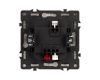 Механизм выключателя одноклавишный проходной Arlight SWT-NOBE-MKP1-SFPL-WH (230V, 10A) 054235
