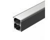 Алюминиевый профиль Arlight SL-LINIA52-3L-F-2000 ANOD BLACK 044685